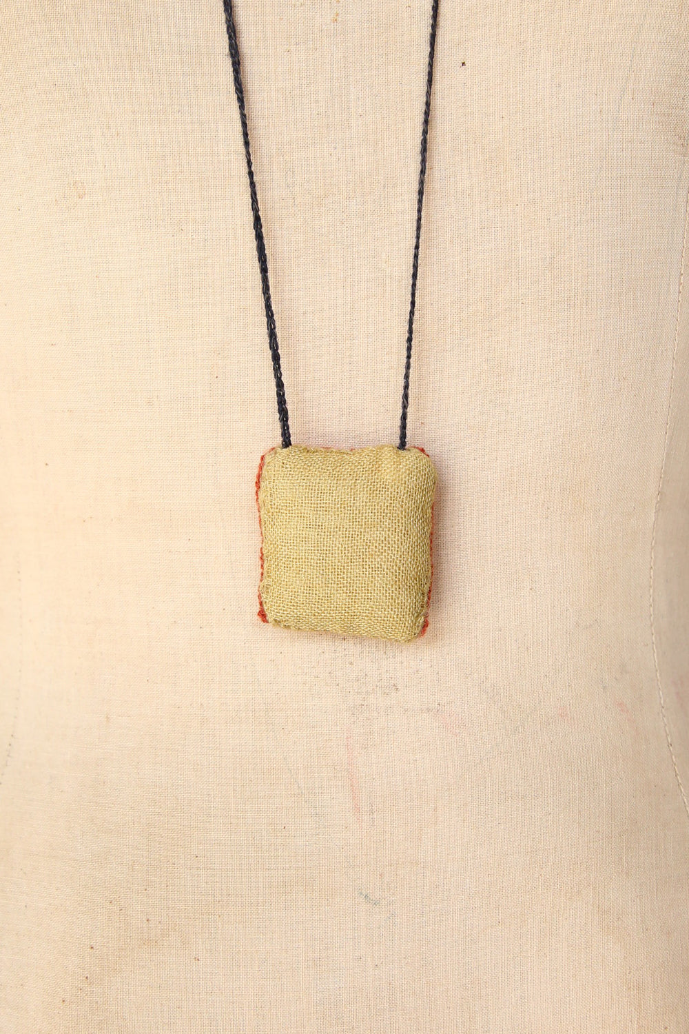 Sophie Digard Crocheted Necklace Asparagus