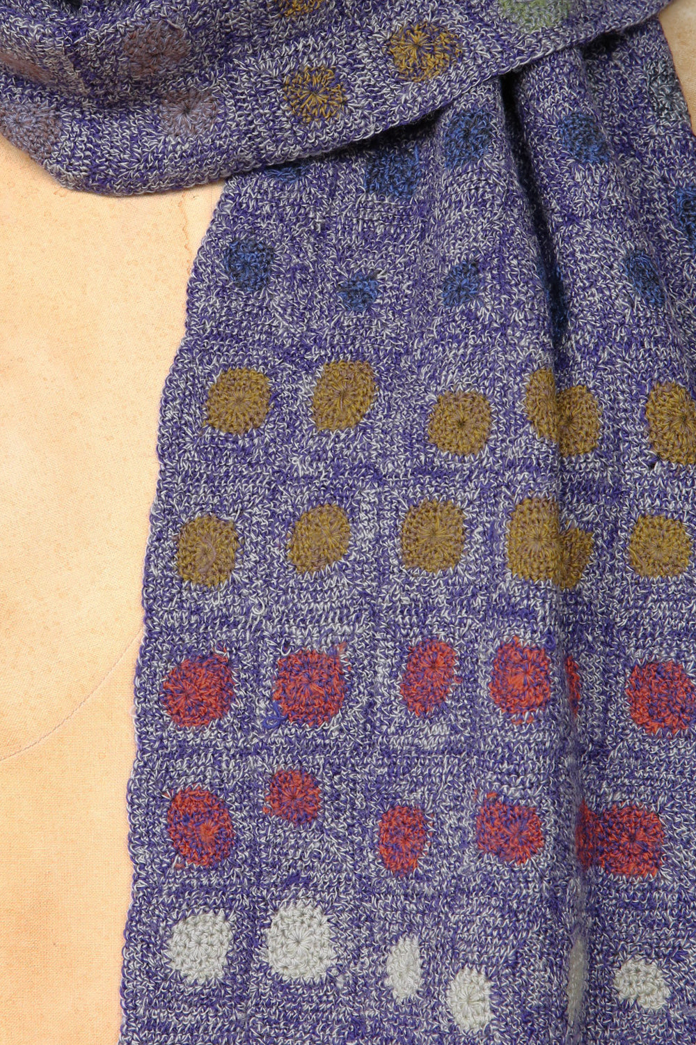 Sophie Digard Dot Carbrouilla Scarf Ink