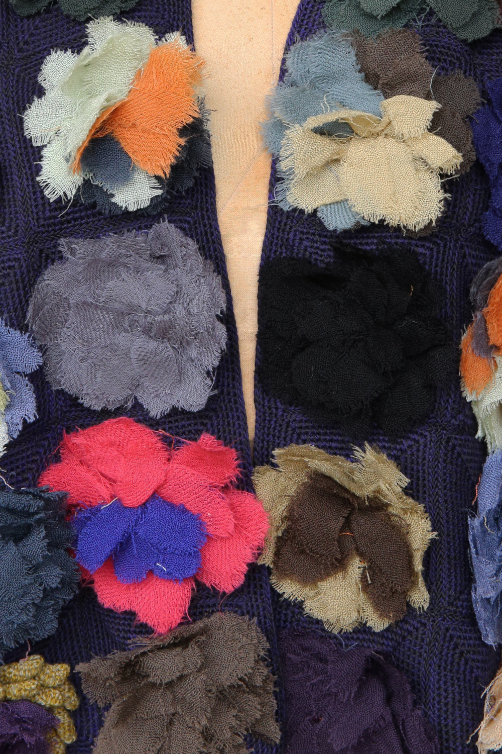 Sophie Digard Ink Floral Scarf