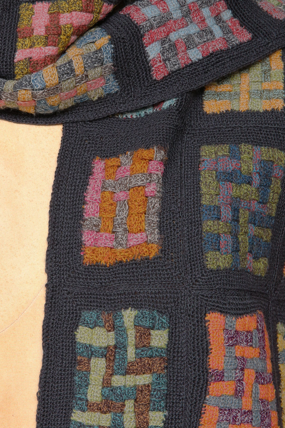 Sophie Digard Checkerboard Scarf