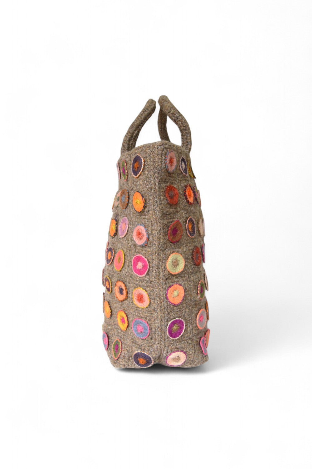 Sophie Digard Oyster Wool Bag