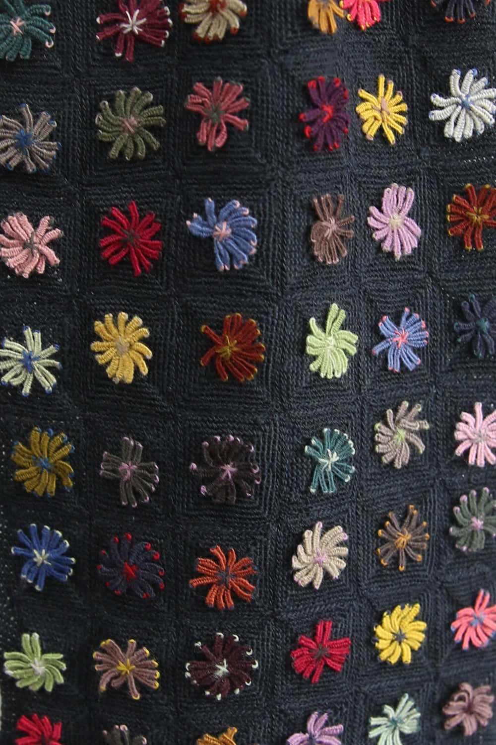 Sophie Digard Marguerite Crochet Wool Scarf