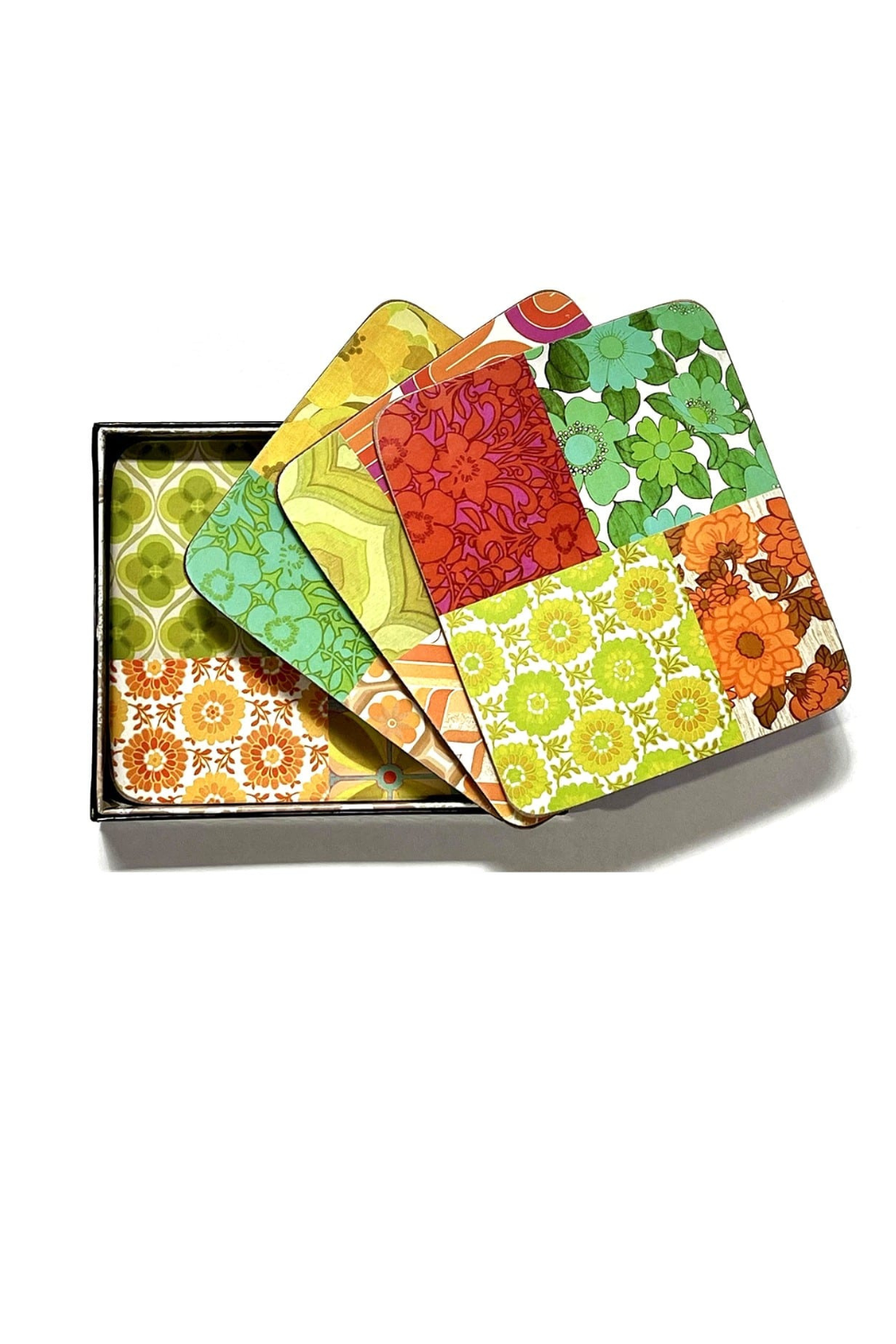 Anna Chandler Coaster Set of 4 Seventies