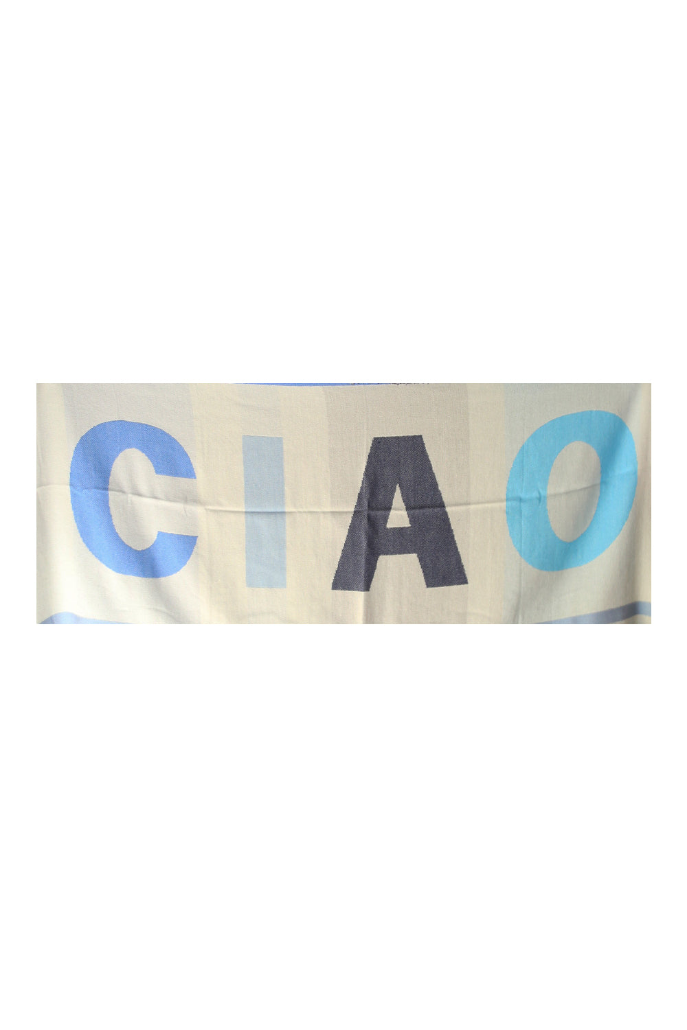 COLOURFUL LIFE SCARF BLUE CIAO