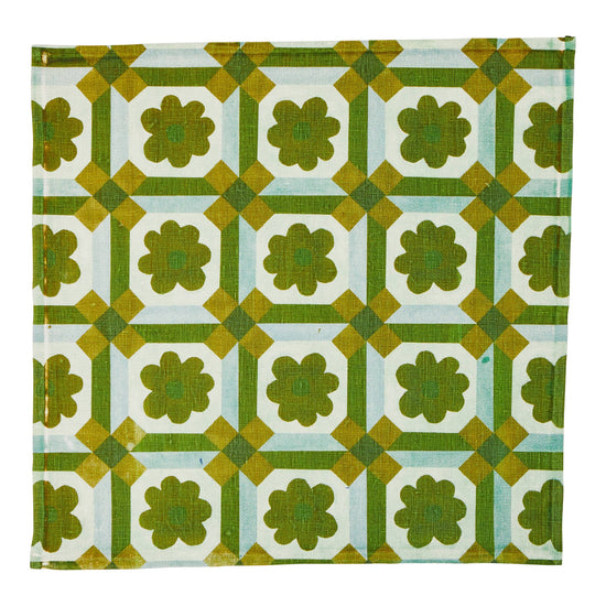 BONNIE AND NEIL NAPKINS ASTER GREEN (SET OF 6)