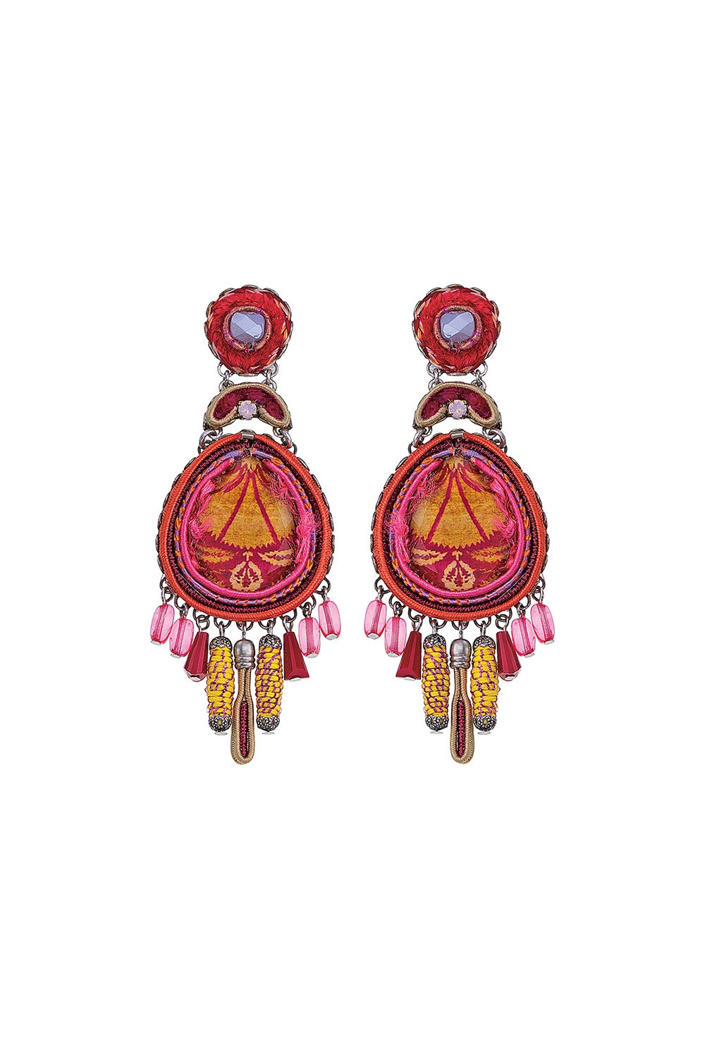 AYALA BAR GAILLARDIA MAYA EARRINGS Moore Design Collective