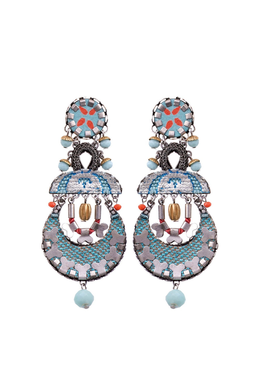 AYALA BAR SOMBRERO NOVA STUD EARRINGS
