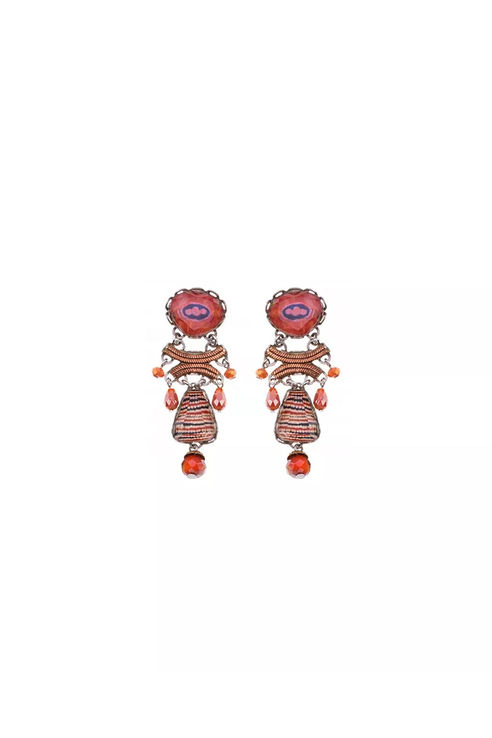 AYALA BAR WARM ENERGY SALVIA EARRING