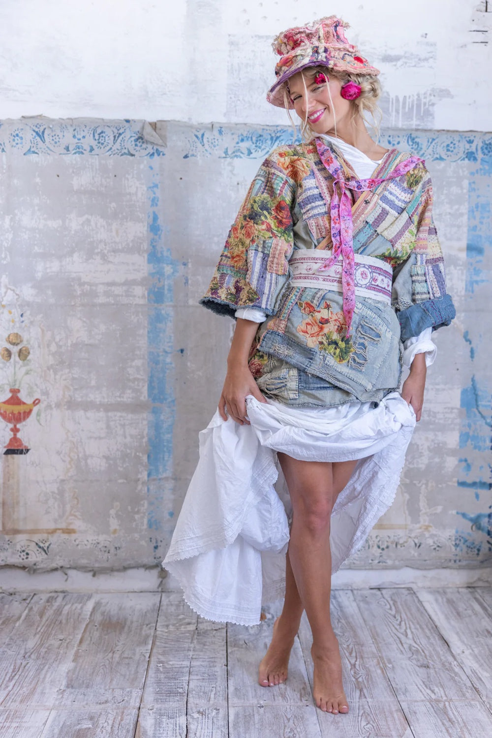 MAGNOLIA PEARL DENIM HIPPIE KIMONO JACKET 815 TULUM – Moore Design 
