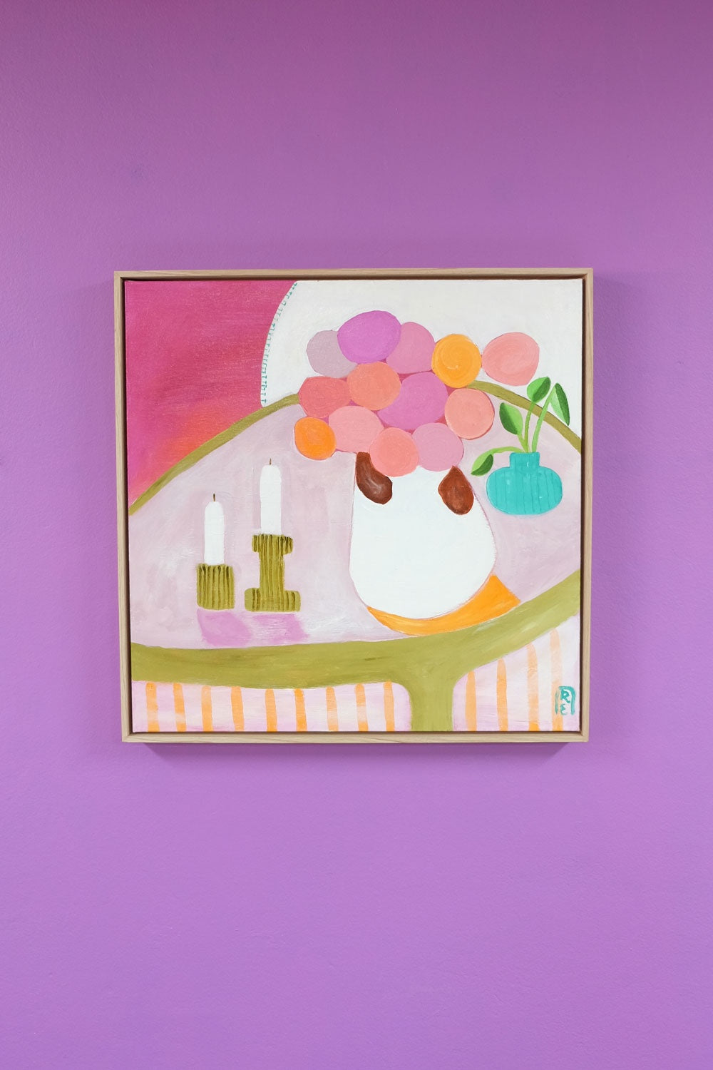 ROBERTA EASTON "PINK POSY" ARTWORK