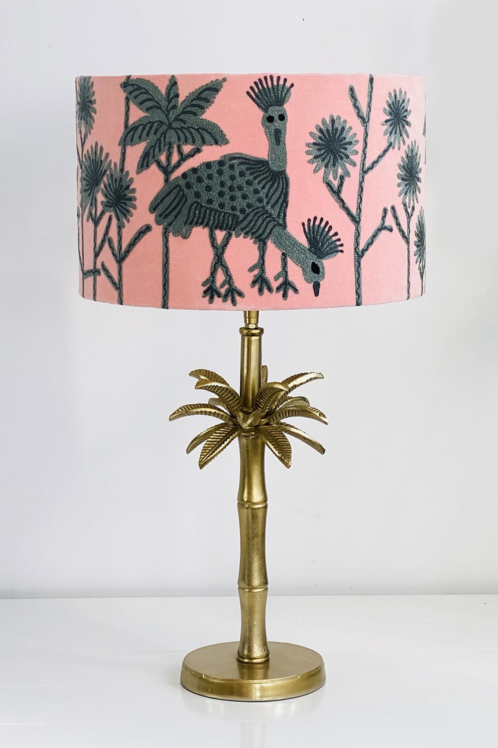 PALM TREE LAMP BASE BRONZE