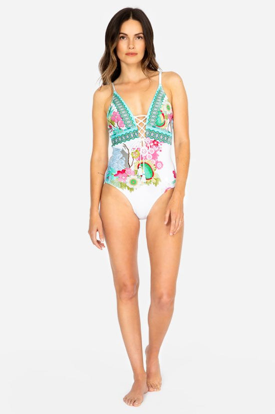 JOHNNY WAS CORA LACE ONE PIECE