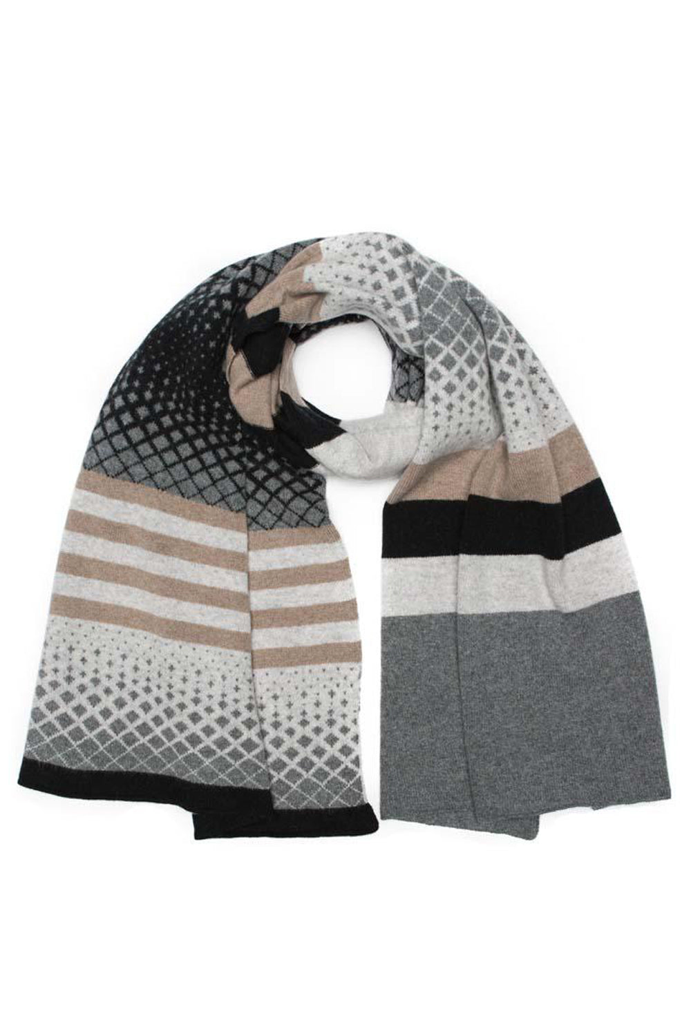 GREEN THOMAS DIAMOND SHAWL MONO MIX