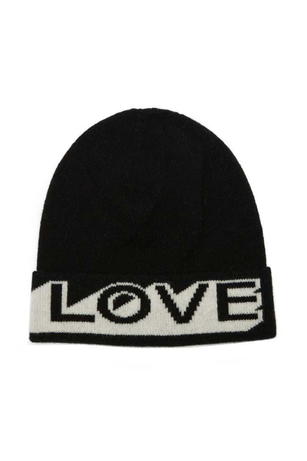 GREEN THOMAS LOVE BEANIE BLACK & WHITE