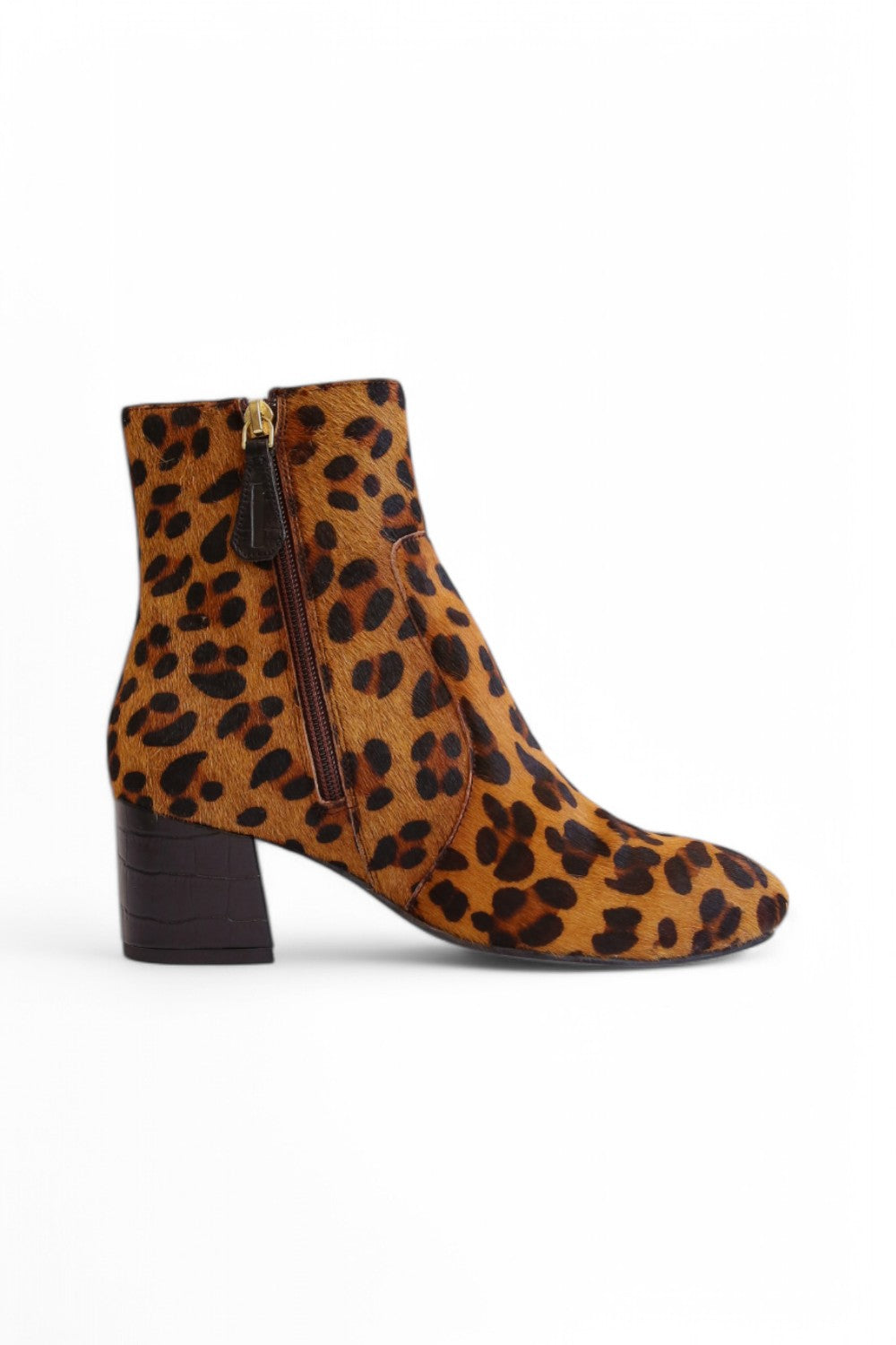 GIOSEPPO LEOPARD PRINT BOOT