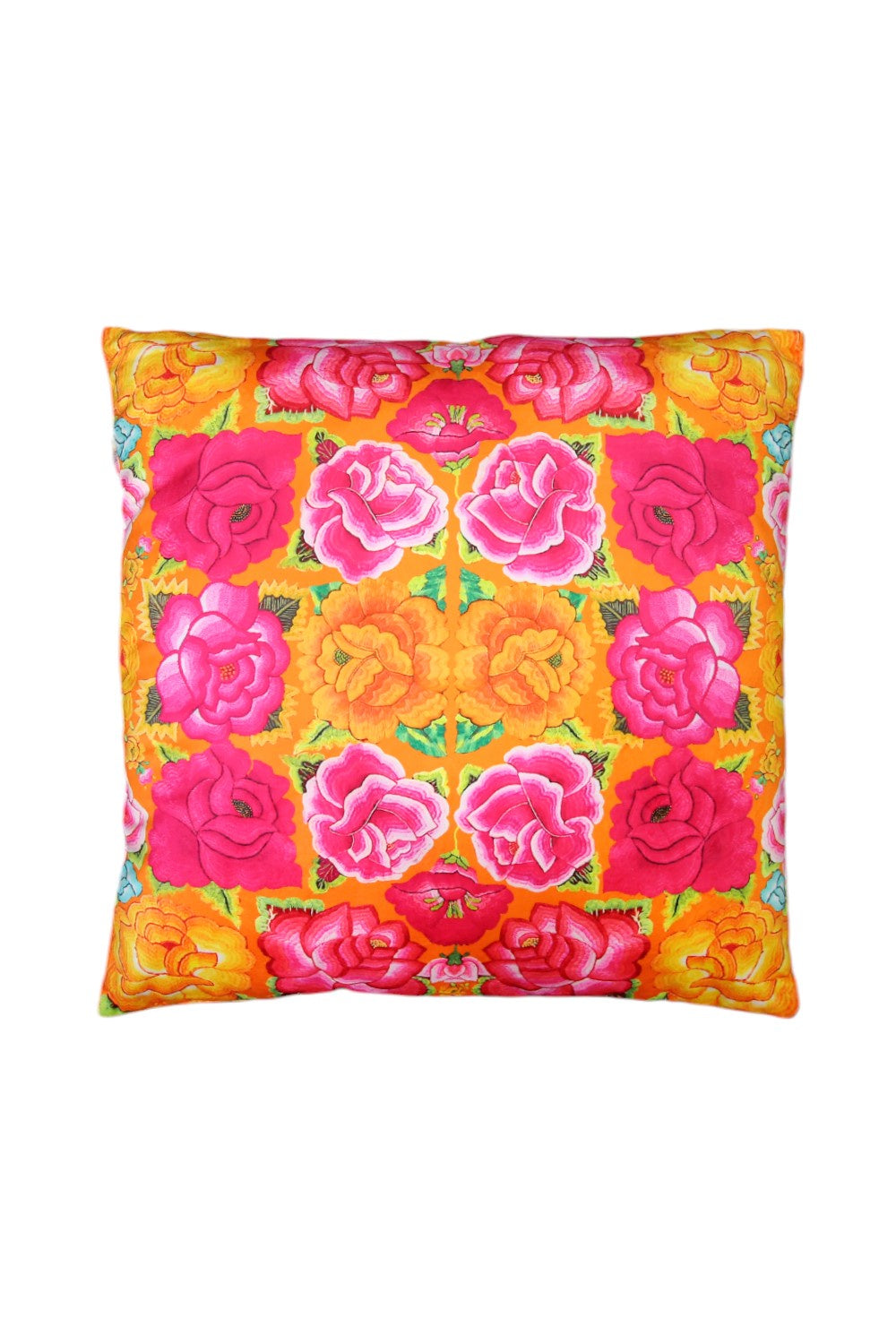 ANNA CHANDLER VELVET SQUARE CUSHION MEXICANA