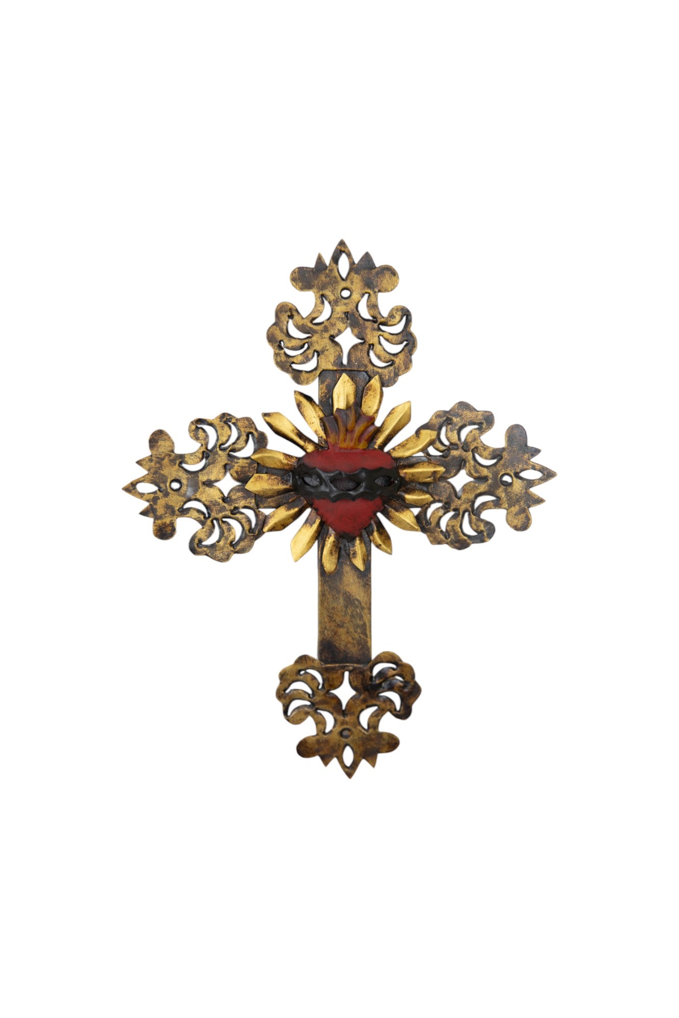 MEXICAN CROSS CRAUELADA WITH HEART