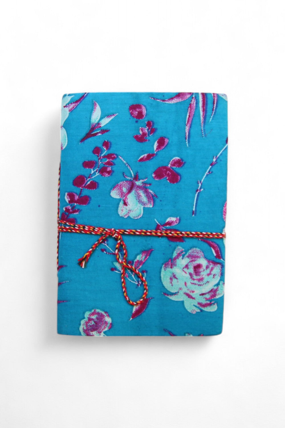 hiHANDMADE TURQUOISE PATTERNED HAND JOURNAL