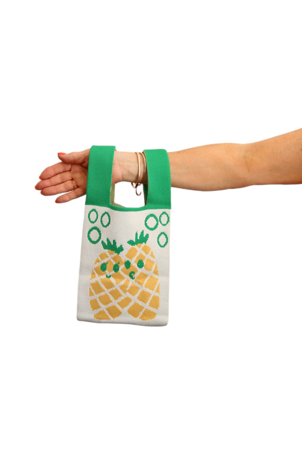 LE SAC BAG YELLOW PINEAPPLES