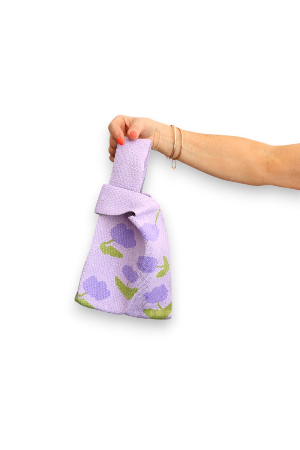 LE SAC BAG LAVENDER FLOWERS