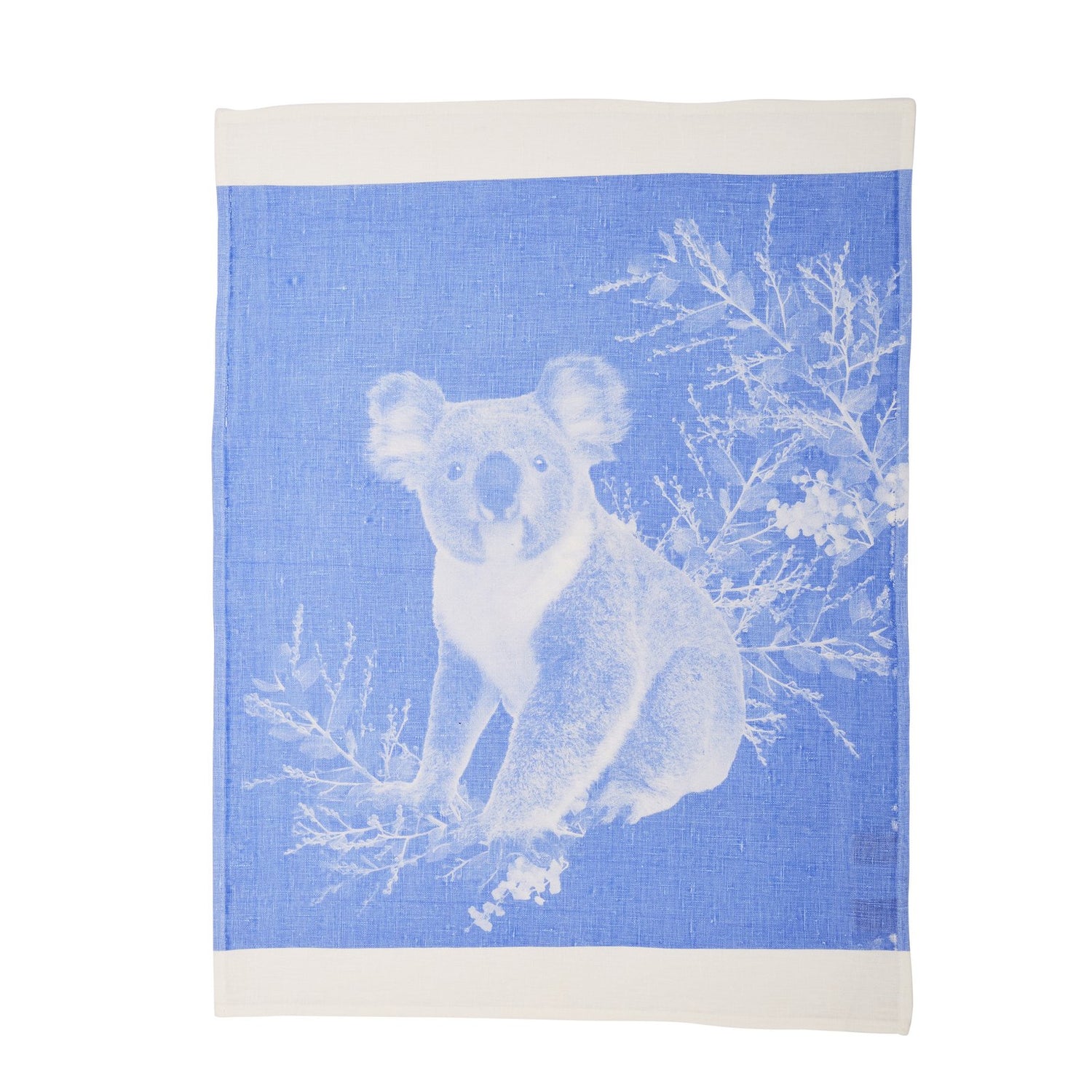 BONNIE AND NEIL TEA TOWEL KOALA BLUE