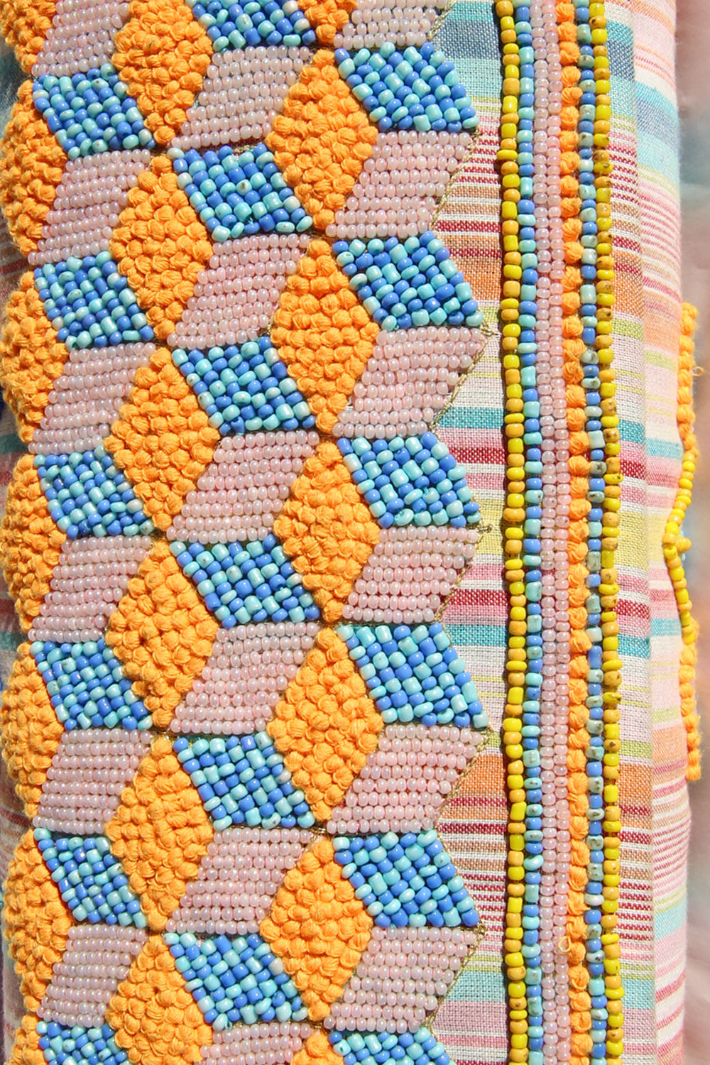Akbar Delights Handcrafted Beaded Clutch Bag Cubes