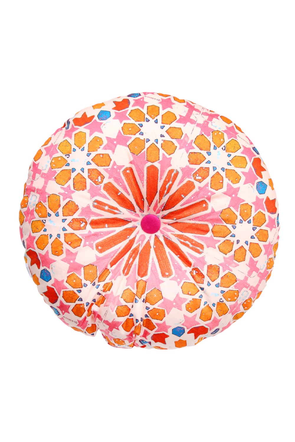 Anna Chandler Velvet Round Cushion Marrakesh Express