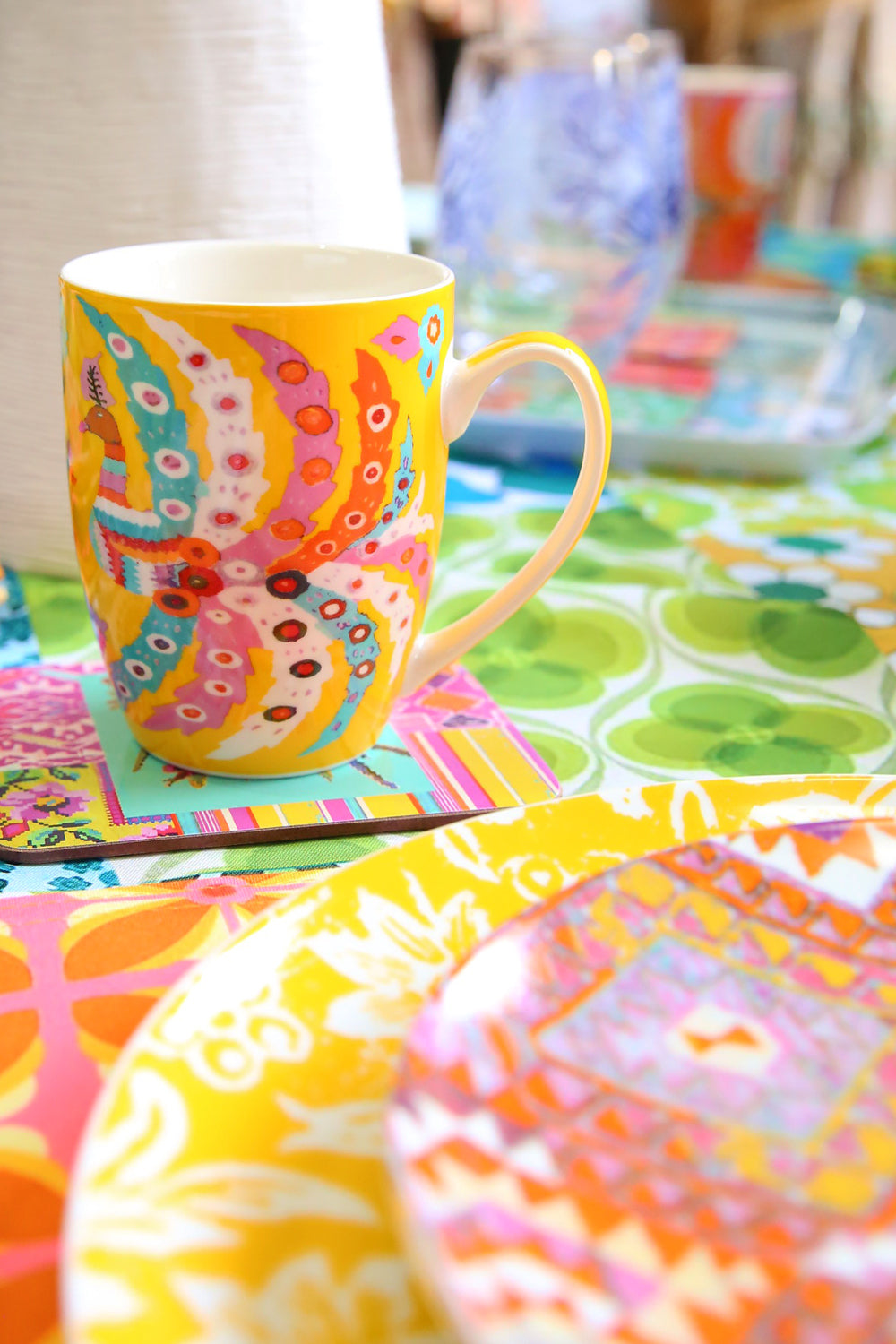 ANNA CHANDLER MUG SET OF 4 MEXICANA