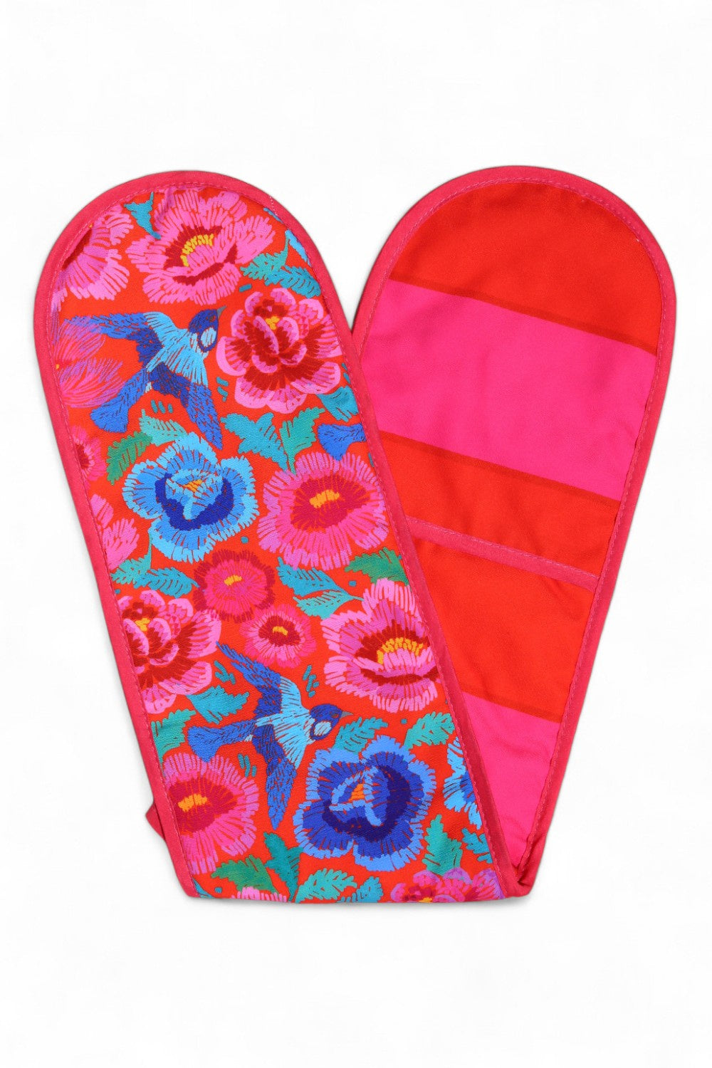 Anna Chandler Double Oven Mit Birds and Roses