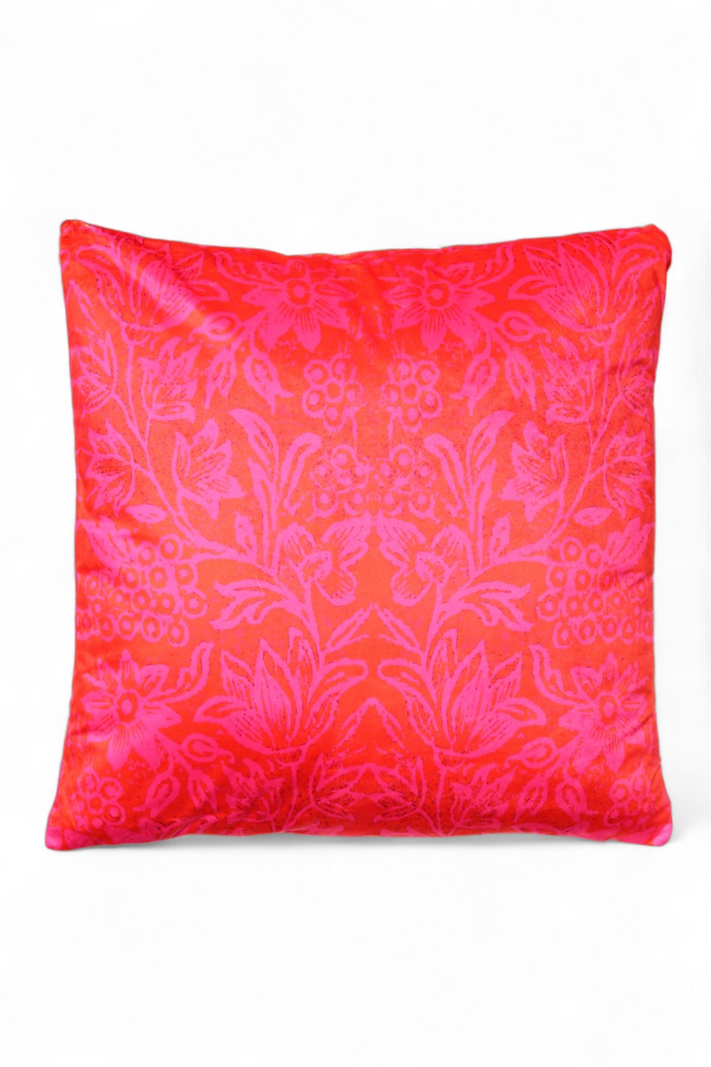 Anna Chandler Velvet Square Cushion Birds and Roses