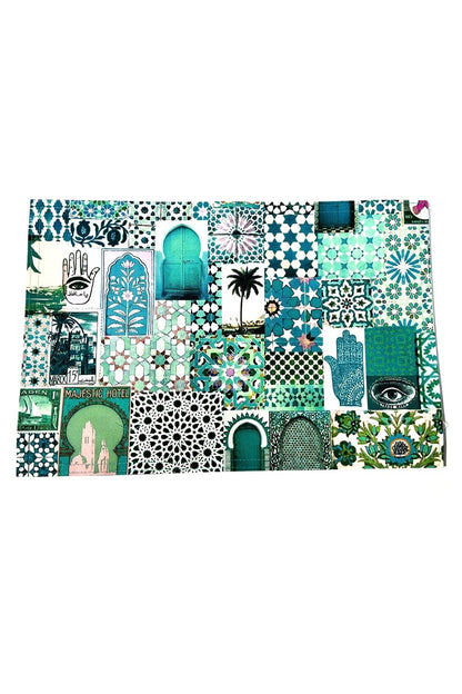 ANNA CHANDLER CANVAS PLACEMAT CASABLANCA