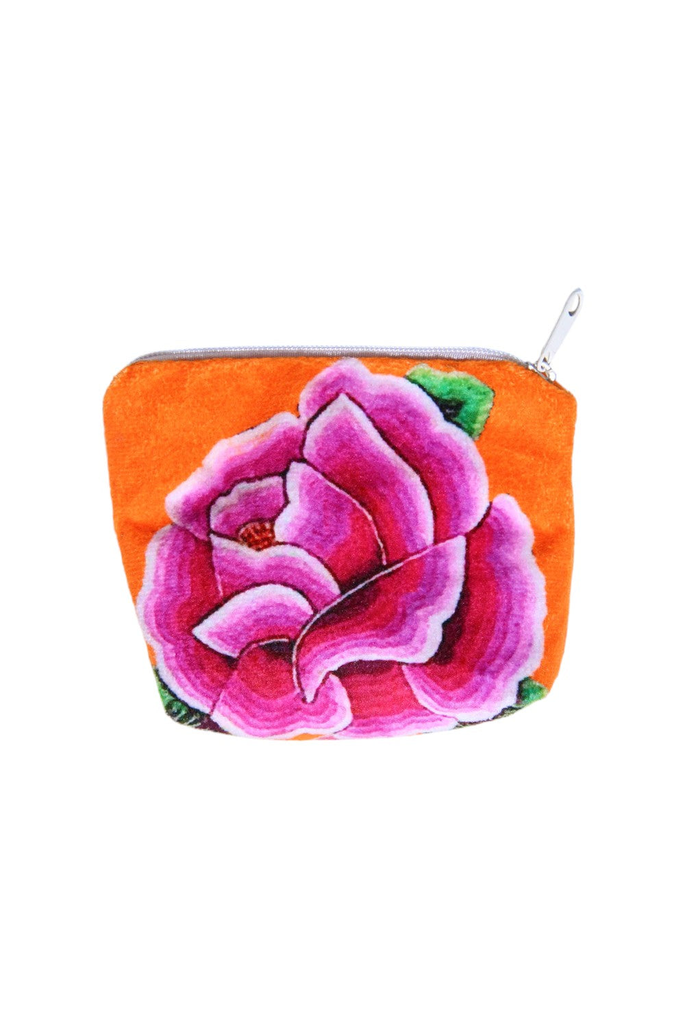 ANNA CHANDLER VELVET CHANGE PURSE MEXICANA