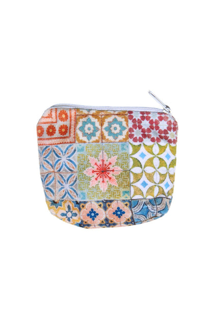 ANNA CHANDLER VELVET CHANGE PURSE TANGIERS