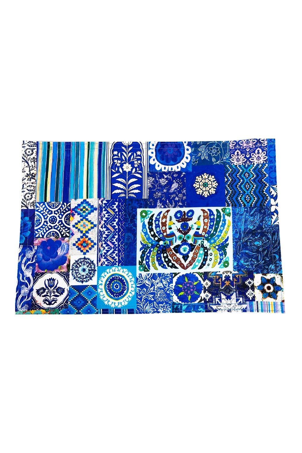 ANNA CHANDLER CANVAS PLACEMAT BLUE NOMAD