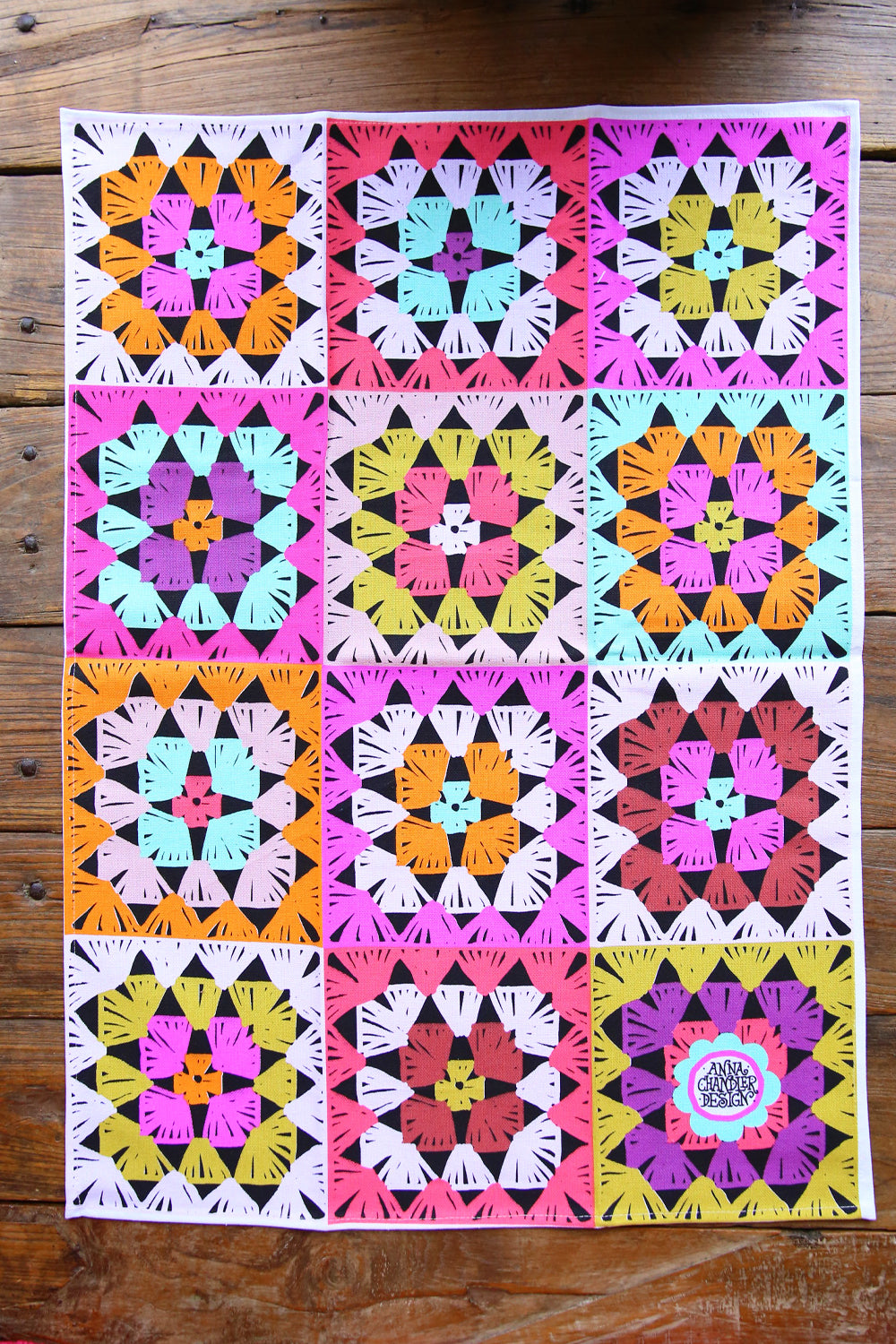 Anna Chandler Tea Towel Crochet