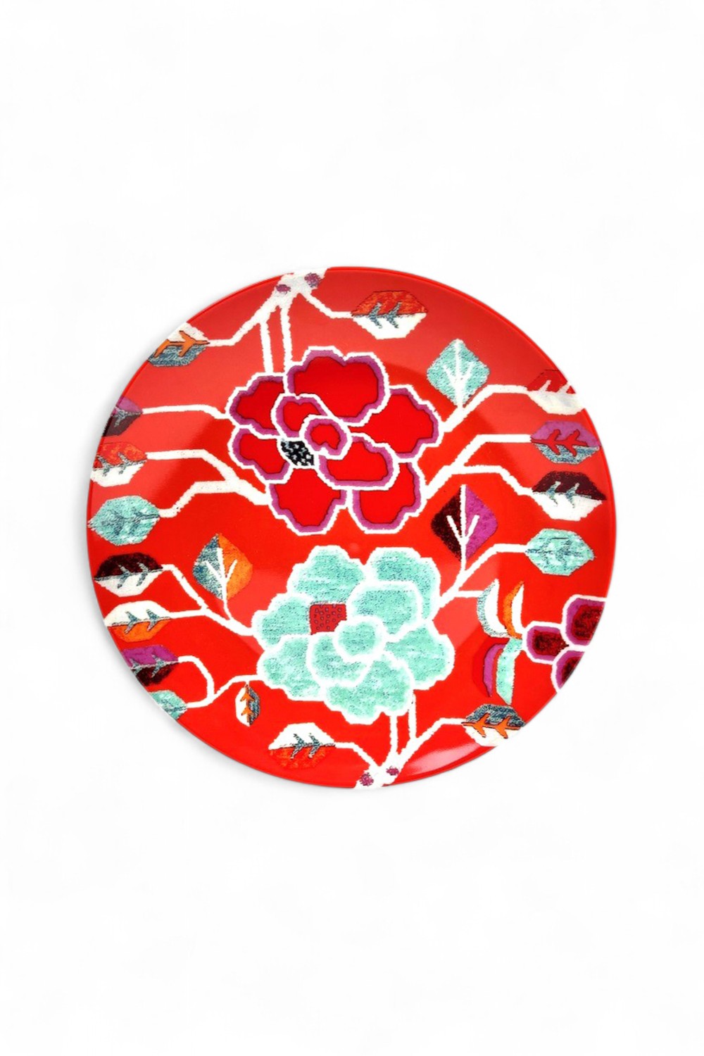 ANNA CHANDLER DESSERT PLATE SET FLOWER CARPET