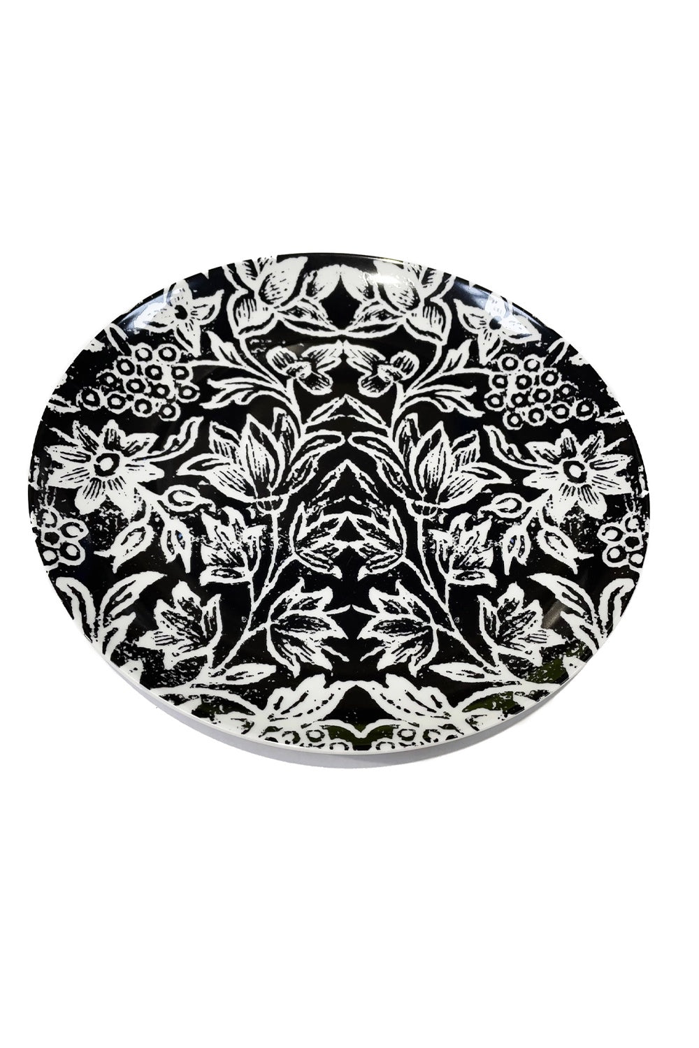 ANNA CHANDLER DINNER PLATE SET SPICE ISLAND BLACK