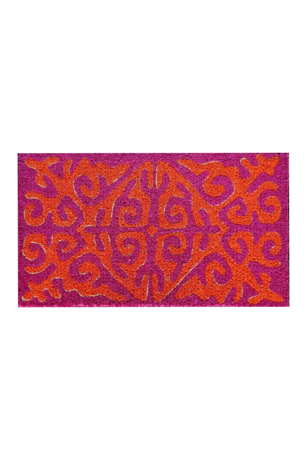 ANNA CHANDLER COIR DOORMAT BRIGHT KYRGIZ SHORT