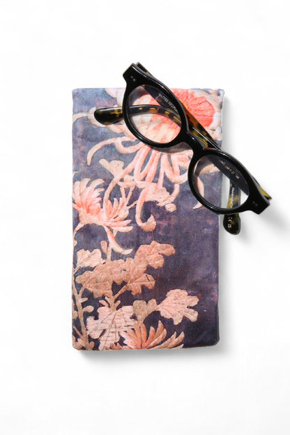Anna Chandler Velvet Glasses Case Faded Grandeur
