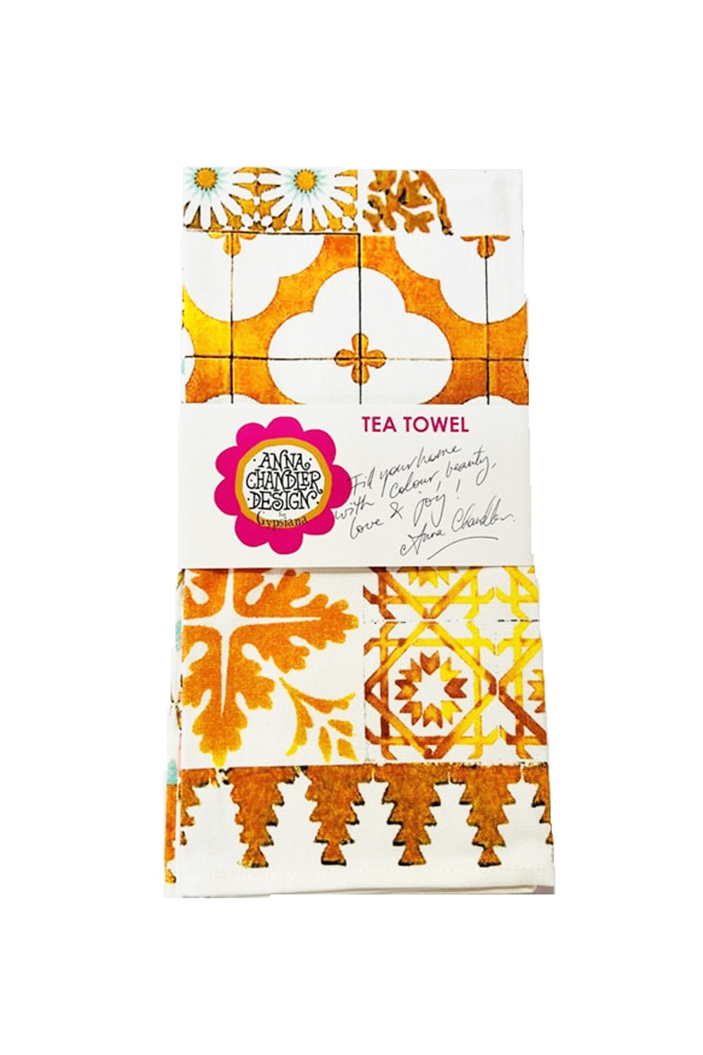 ANNA CHANDLER TEA TOWEL KASBAH