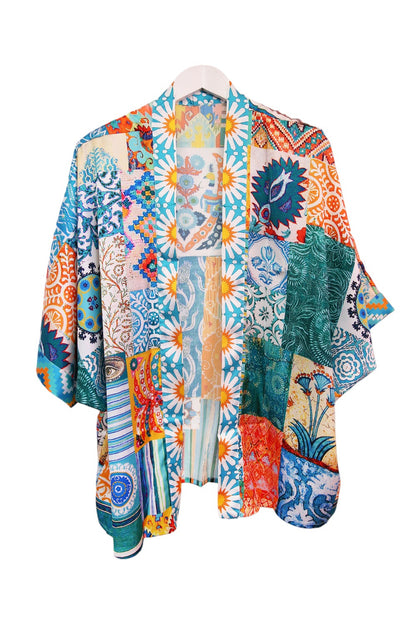 ANNA CHANDLER KIMONO TOP BUKHARA