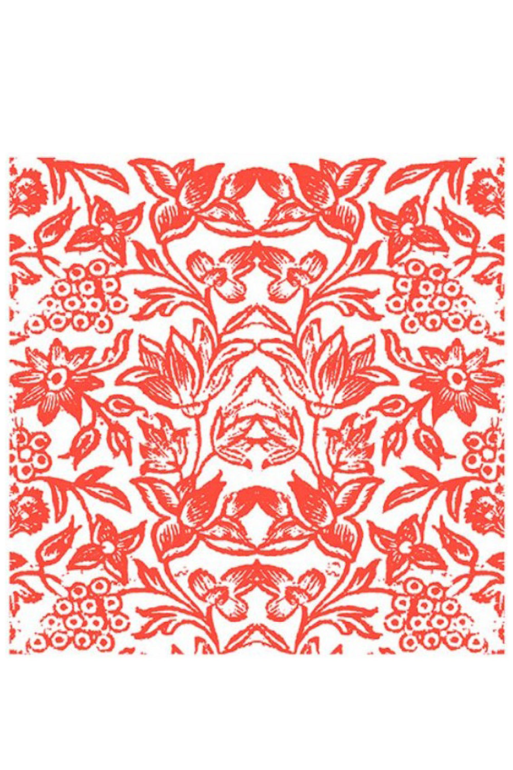 ANNA CHANDLER COTTON NAPKIN SET OF 4 WATERMELON