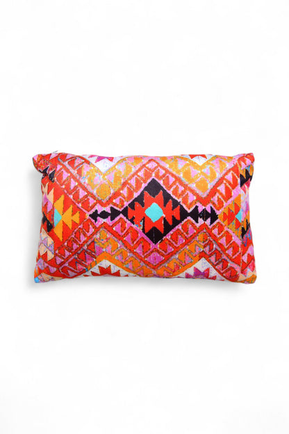 ANNA CHANDLER VELVET CUSHION SMALL RECTANGLE KARABAGH