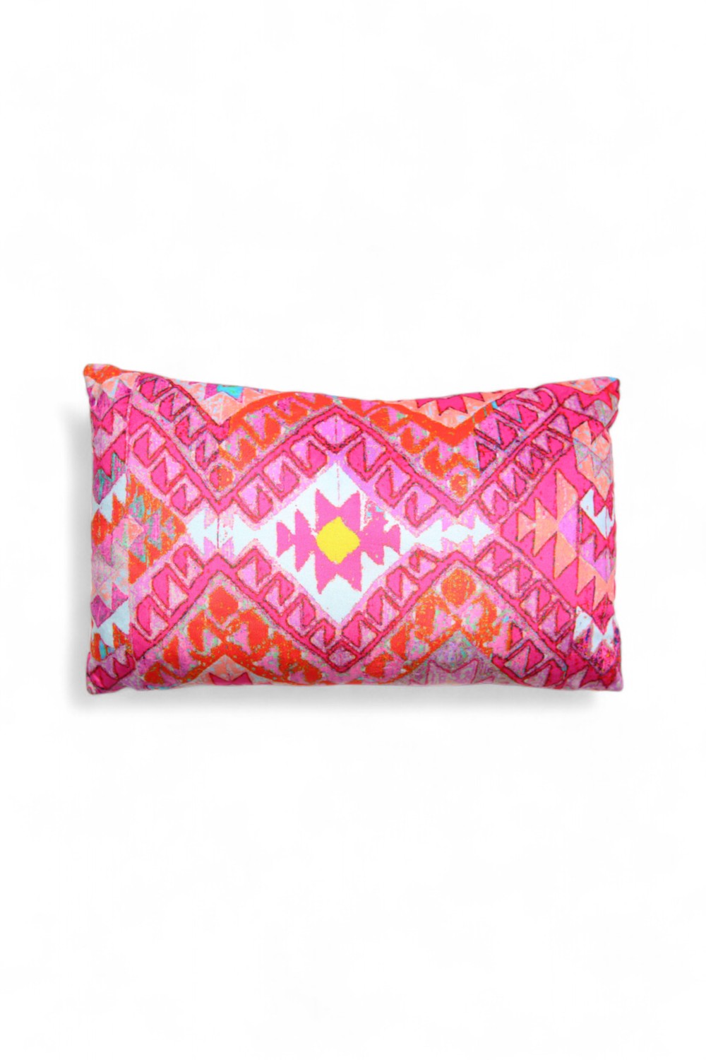 ANNA CHANDLER VELVET CUSHION SMALL RECTANGLE SILK ROAD
