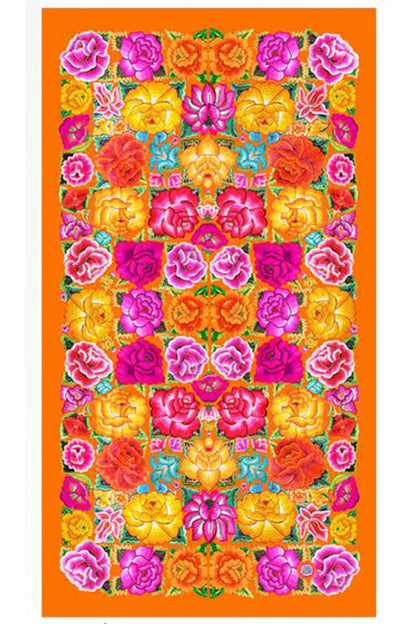 ANNA CHANDLER CANVAS TABLECLOTH MEXICANA