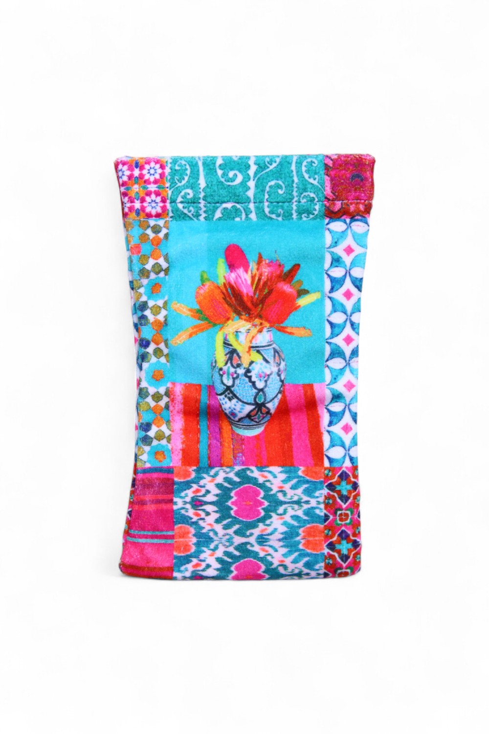 Anna Chandler Velvet Glasses Case Wildflower