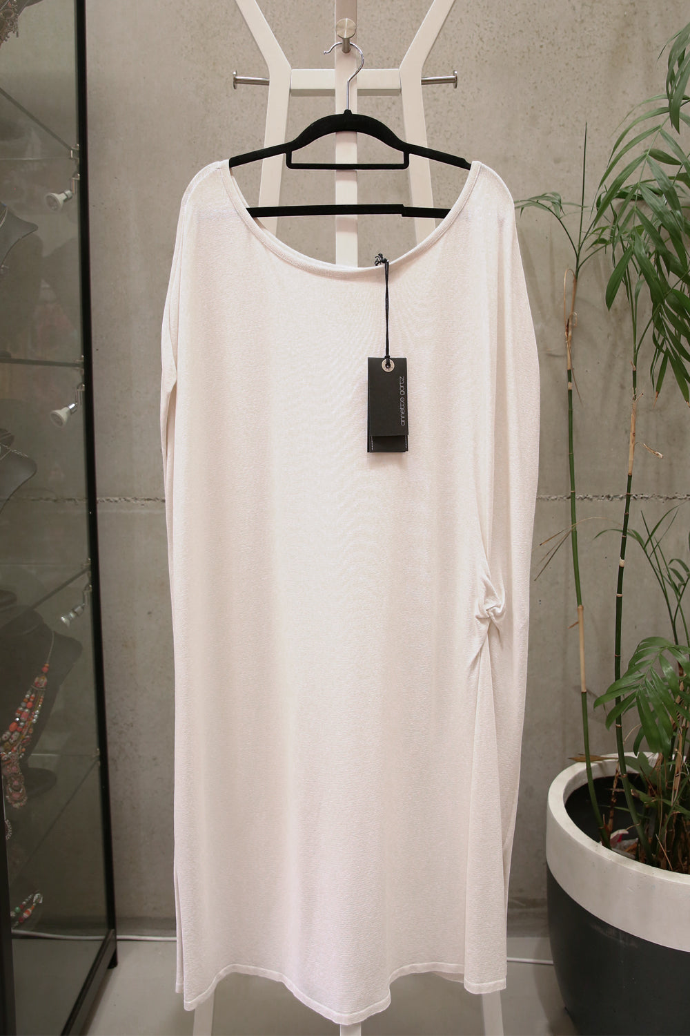 ANNETTE GORTZ DELTA OFF WHITE KNIT DRESS
