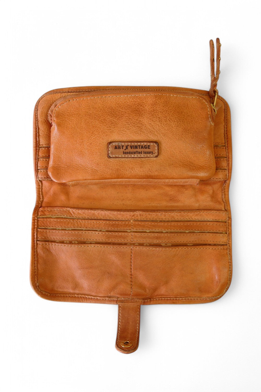 ART N VINTAGE DEANDRA WALLET HONEY