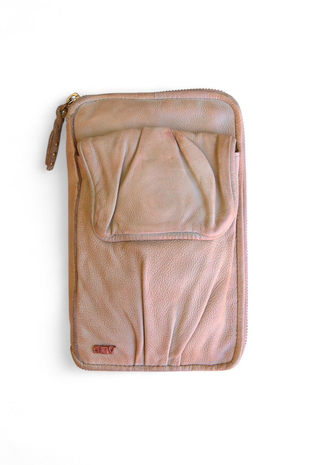 Art N Vintage Tiko Phone Crossbody Wallet Cream