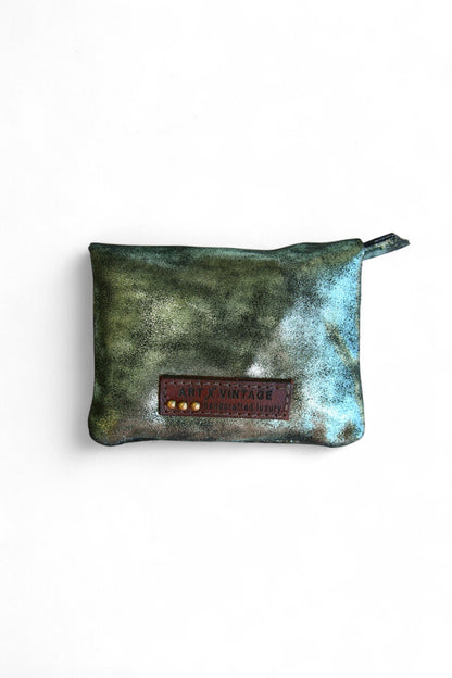 Art N Vintage Paris Purse Green